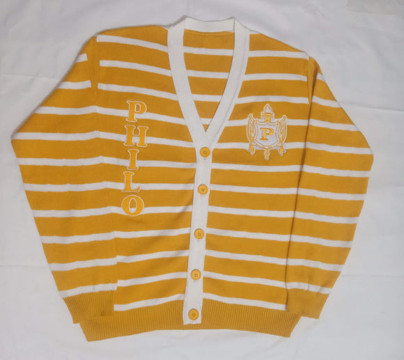 Philo Striped Knit Cardigan Preorder June 10th