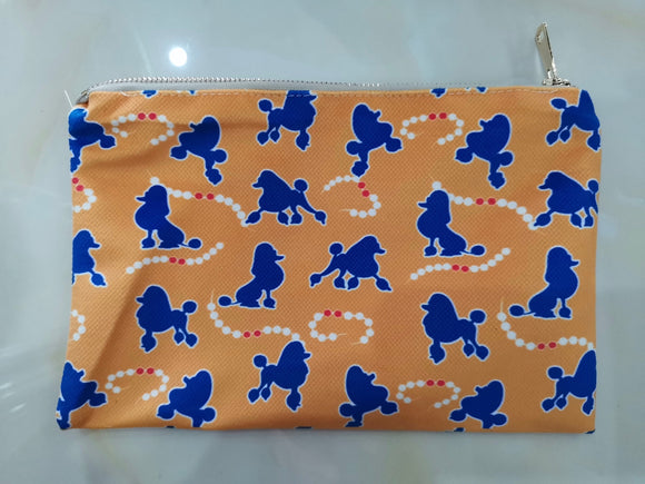 Poodles and Pearls Cosmetic Bag