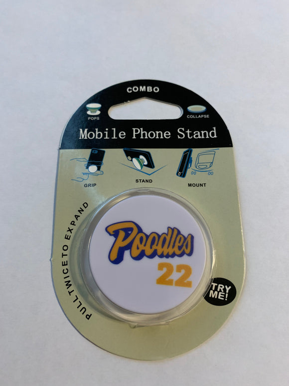 Poodles Mobile Phone Stand