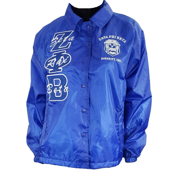 Zeta Line Jacket Blue