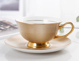 Gold Tea Cup Set