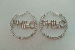 Philo Hoop  Rho Earrings