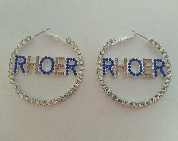 Rhoer Hoop  Rho Earrings