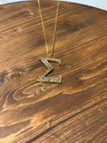 Sigma Rhinestone Necklace
