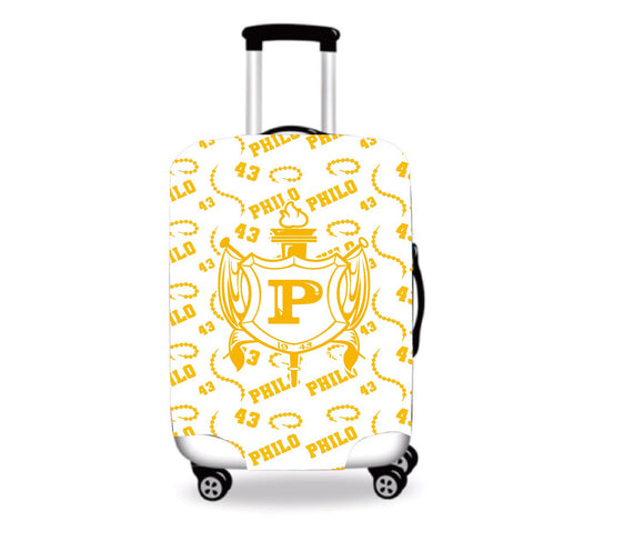 Philo Luggage Cover White