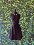 Belted Dress A-Line Black