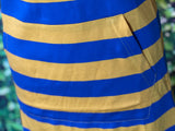 SGRHO Striped Hoodie Tee Dress